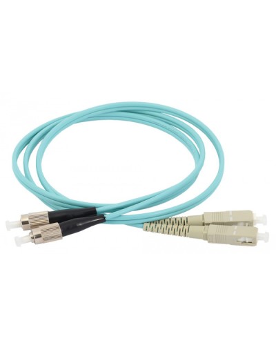 ITK Оптический (патч-корд), MM, 50/125 (OM3), SC/UPC-FC/UPC,(Duplex),5м (FPC5003-SCU-FCU-C2L-5M) в Ногинске Патч-корды оптические Pintop.ru