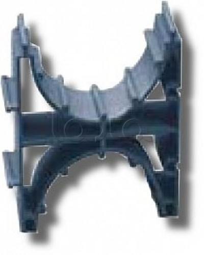 Держатель расстояния (кластер) для двустенных труб, д.110, одинарный DKC (025111) в Ногинске Держатели, клипсы, скобы Pintop.ru