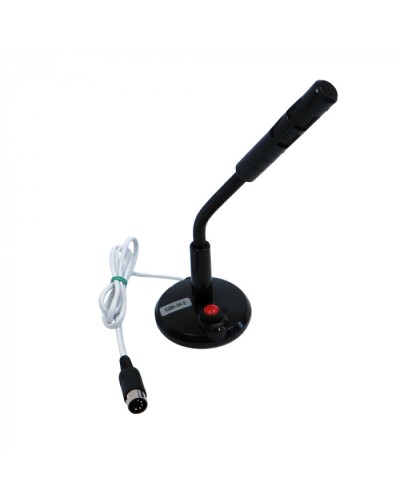 Микрофон диспетчера (разъем 5 вилка) Кристалл СДК-34.5(S/RS) в Ногинске Дополнительное оборудование для ОПС Pintop.ru