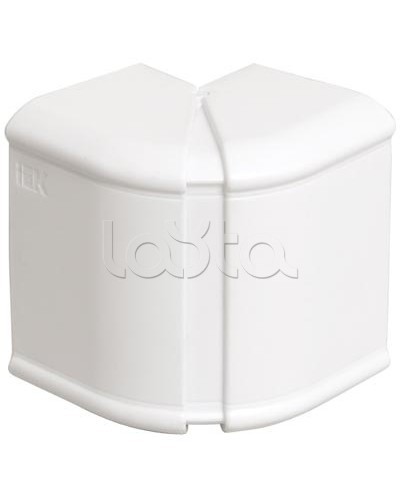 Угол изменяемый внешний для соединения двух кабель-каналов типоразмера 100х60 IEK (CKK-40D-W-100-060-K01) в Ногинске Аксессуары для кабель-канала Pintop.ru