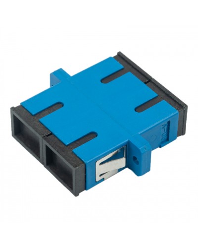 Адаптер оптический проходной SC-SC, OS2, дуплекс (duplex), синий Datarex DR-541002 в Ногинске Коммутационные изделия Pintop.ru