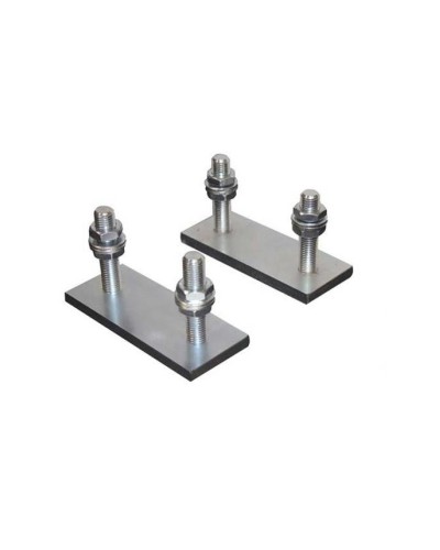 Подставка регулировочная с болтами, комплект для 1 тележки, универсальная для тележек S и M Came PLATE KIT C1 - в Ногинске Комплектующие для откатных ворот Pintop.ru