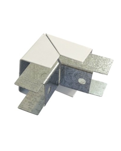 Соединитель ККМО Гефест Соединитель ККМО Угол 15 Y-образный внешний металлический в Ногинске Аксессуары для кабель-канала Pintop.ru