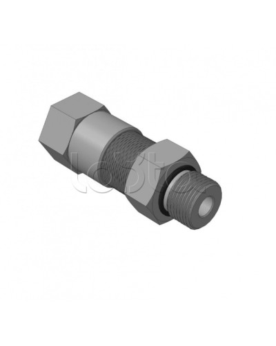 Кабельный ввод для бронированного кабеля с уплотнением внутренней оболочки кабеля резьбой G1/2, внешним диаметром кабеля D= 8-12мм и проходным диаметром кабеля d= 4-8 мм Спектрон КВБ-12/8-Н-G1/2 в Ногинске Аксессуары для кабель-канала Pintop.ru