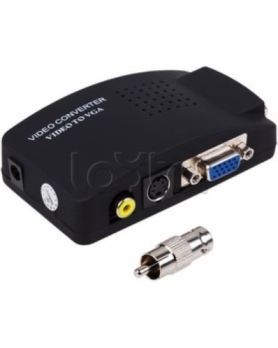 Конвертер BNC\RCA + S-video на VGA REXANT 17-6932 в Ногинске Медиаконвертеры Pintop.ru