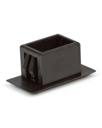 Заглушка отверстия под адаптер simplex SC, цвет черный Hyperline (FO-STUB-SSC-BK) в Ногинске Коннекторы Pintop.ru