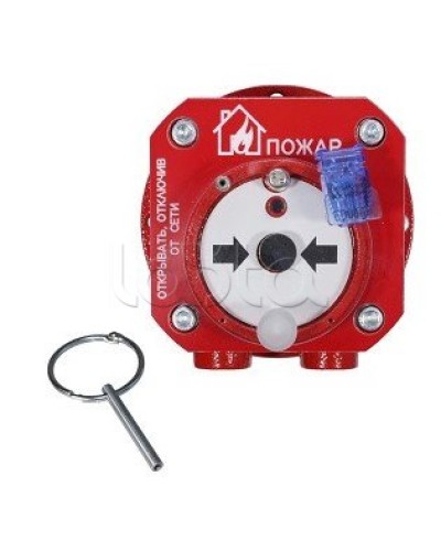 Взрывозащищенный ручной извещатель Спектрон-512-Exd-А-ИПР-В-Modbus в Ногинске Пожарные извещатели (Ex) Pintop.ru