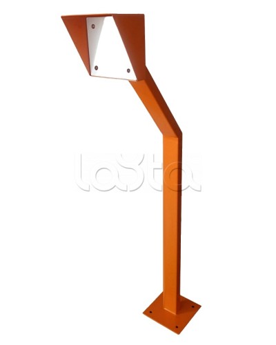 Стойка для считывателя Аякс 150х150 мм, черная, Лайт, наклонная в Ногинске Дополнительное оборудование для СКУД Pintop.ru