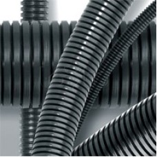 Труба гофрированная DN17мм, ПВ-2, д. вн. 16,8 мм, д. нар. 21,2 мм, полиамид 6 DKC (PA601721F2)