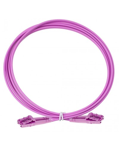 Оптический коммутационный шнур дуплексный, OM4, 2х50/125, LC-LC, 7 м Eurolan (41F-40-LC-LC-07) в Ногинске Патч-корды и пигтейлы Pintop.ru