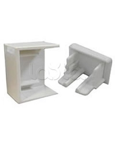 Заглушка для кабель-канала МЕХ, для сечения 40x40, огнестойкость E15-E110 Экопласт 72809-E110 в Ногинске Аксессуары для кабель-канала Pintop.ru