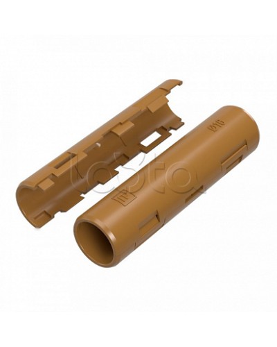 Муфта разборная d16 мм бук (100шт/1200шт уп/кор) Промрукав (PR13.0421) в Ногинске Повороты, муфты, тройники Pintop.ru