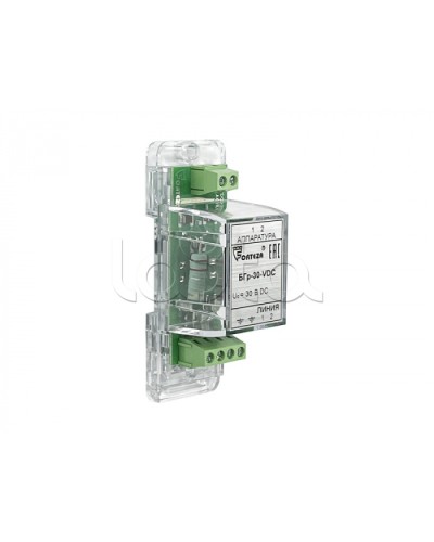 Устройство защиты от импульсных перенапряжений Forteza Блок БГр-30-VDC в Ногинске Устройства защиты операционных процессоров (ОПС) Pintop.ru