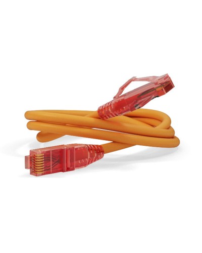 Патч-корд U/UTP Hyperline PC-LPM-UTP-RJ45-RJ45-C5e-5M-LSZH-OR в Ногинске Патчкорды (медные) Pintop.ru