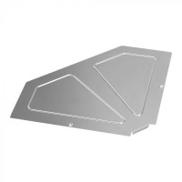 Крышка угла горизонтального 90 градусов Стандарт INOX (AISI 304) 600 Промрукав (PR16.3522)