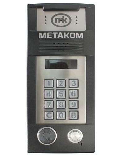 Блок вызова Метаком MК2018-TMRFV в Ногинске Блоки вызова многоабонентные Pintop.ru