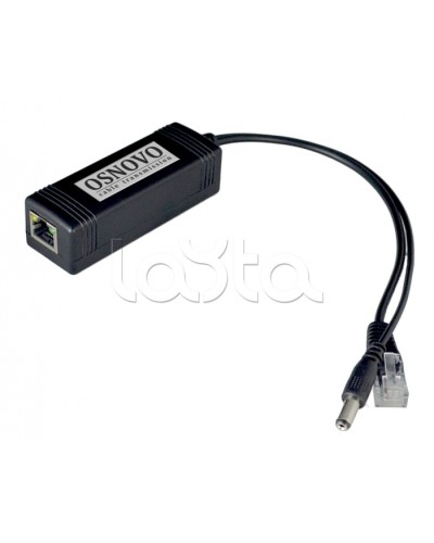 PoE-сплиттер OSNOVO PoE Splitter/2 в Ногинске Блоки питания для кожухов и камер Pintop.ru