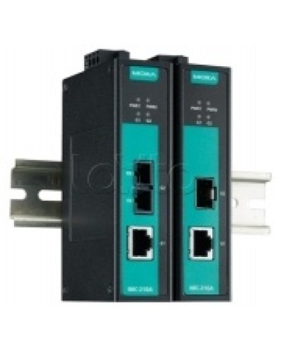 Медиаконвертер Gigabit Ethernet 10/100/1000BaseTX в 100/1000Base (SC) Moxa IMC-21GA-LX-SC в Ногинске Медиаконвертеры Pintop.ru