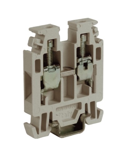 Зажим 2,5 кв.мм серый DKC ZRN500GR в Ногинске Крепежные изделия Pintop.ru