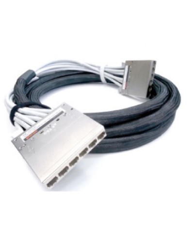 Претерминированная медная кабельная сборка Hyperline (PPTR-CT-CSS/C6S-D-CSS/C6S-LSZH-20M-GY) в Ногинске Патч-корды и пигтейлы Pintop.ru