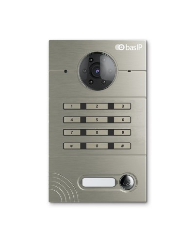Панель вызывная BAS-IP AV-01KD GREY в Ногинске Вызывные видеопанели малоабонентные Pintop.ru