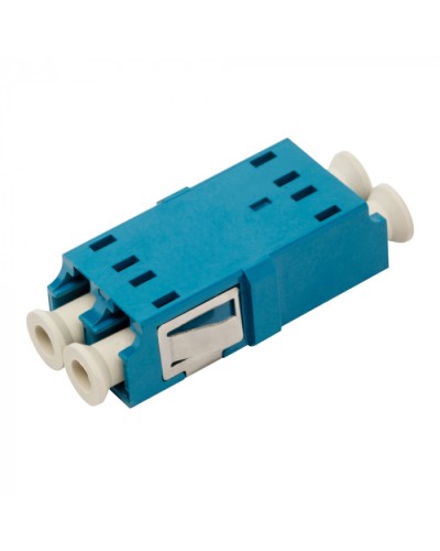 Адаптер оптический LC, SM, корпус SC без фланцев, дуплексный LANMASTER (LAN-2LCS/NF-AM-SM) в Ногинске Проходные адаптеры и розетки оптические Pintop.ru