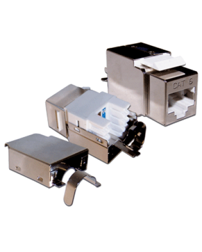 Индустриальный модуль Keystone, RJ45, cat.6, STP, 180 градусов, IP68 LANMASTER (LAN-OK45S6/180-WP) в Ногинске Коммутационные изделия Pintop.ru