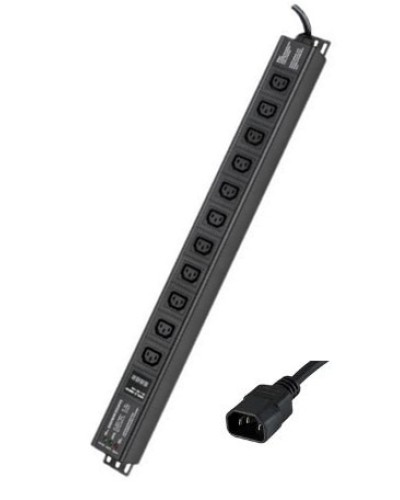 Блок распределения питания вертикальный для 19 шкафов DKC R5VIEC11CDOP в Ногинске Блоки розеток Pintop.ru