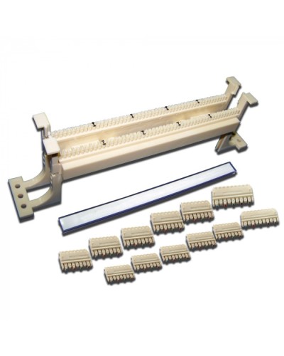 50-парный 110 настенный кросс, блоки и ножки в комплекте LANMASTER (LAN-WS110-50FT) в Ногинске Кроссы оптические Pintop.ru