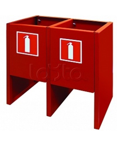 Подставка ПОЖТЕХНИКА Подставка под 2 огнетушителя ПРЕСТИЖ-К в Ногинске Аксессуары для огнетушителей Pintop.ru