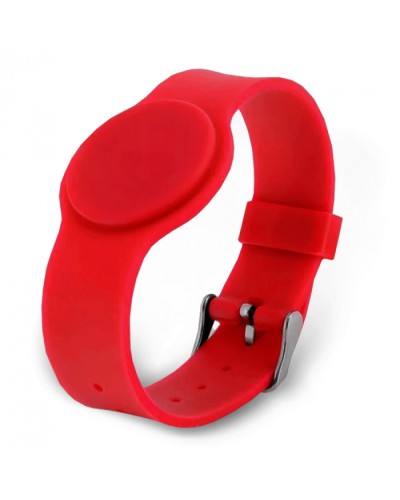 Браслет TS с застёжкой (красный) Tantos EM-Marine в Ногинске Оптовые идентификаторы Pintop.ru