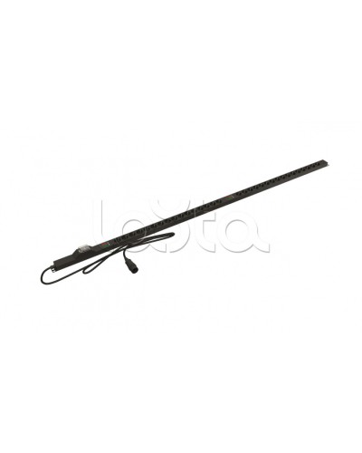 Блок розеток вертикальный черн Hyperline (SHE-32SH-BAV-3PVB) в Ногинске Блоки розеток Pintop.ru