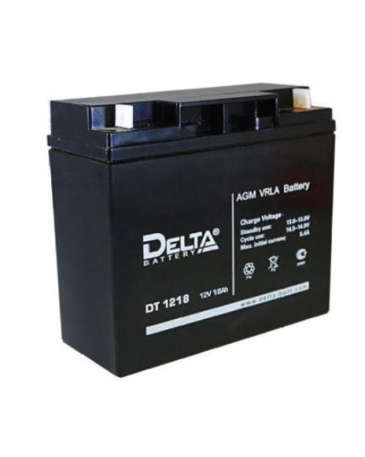 Аккумулятор свинцово-кислотный Delta DT 1218 в Ногинске Электротехническое оборудование Pintop.ru