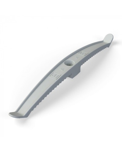 Держатель кабеля двусторонний для прямого монтажа в гофроящике серый (100 шт/кор) Промрукав (PR13.0487) в Ногинске Аксессуары для кабель-канала Pintop.ru