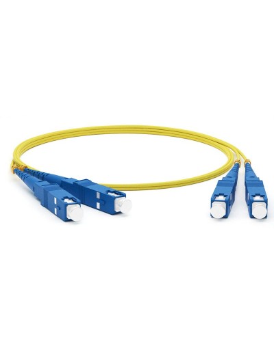 Патч-корд оптический соединительный (SM), 9/125 (OS2), SC/UPC-SC/UPC, (Duplex), LSZH, 1м 50-2011 в Ногинске Патч-корды оптические Pintop.ru