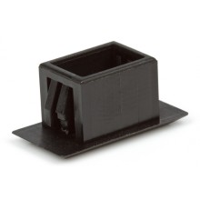 Заглушка отверстия под адаптер simplex SC, цвет черный Hyperline (FO-STUB-SSC-BK)