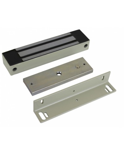 Замок электромагнитный влагозащищенный AccordTec ML-295K (белый) с уголком в Ногинске Электромагнитные замки Pintop.ru