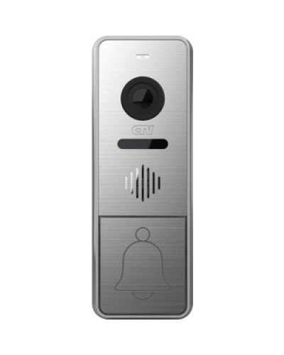 Вызывная панель CTV-D4005 (серебро) в Ногинске Вызывные видеопанели малоабонентные Pintop.ru