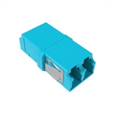 Адаптер LC/UPC-Duplex TOP, Senior/Senior, SC-footprint, ОМ3, бирюзовый DKC RNFA53DLC