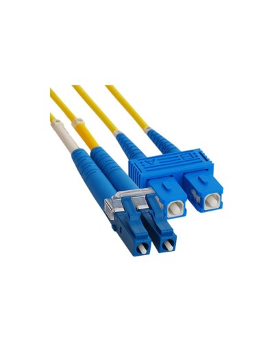 Патч-корд оптический переходной (SM), 9/125 (OS2), LC/UPC-SC/UPC, (Duplex), LSZH, 3м REXANT 50-2411 в Ногинске Патч-корды оптические Pintop.ru