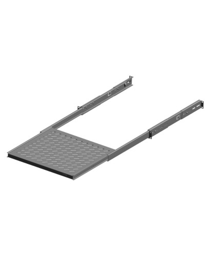 Полка выдвижная (400 мм) TLK TLK-SHFC-400R-BK в Ногинске Полки для шкафов и стоек Pintop.ru