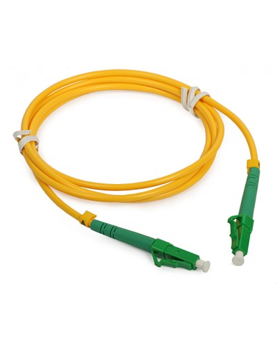 Шнур оптический simplex LC/APC-LC/APC 9/125 SM 1 м LSZH Cabeus FOP(s)-9-LC/APC-LC/APC-1M в Ногинске Патч-корды оптические Pintop.ru