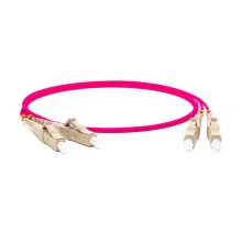 Патч-корд волоконно-оптический Hyperline FC-D2-504-FC/PR-SC/PR-H-1M-LSZH-MG