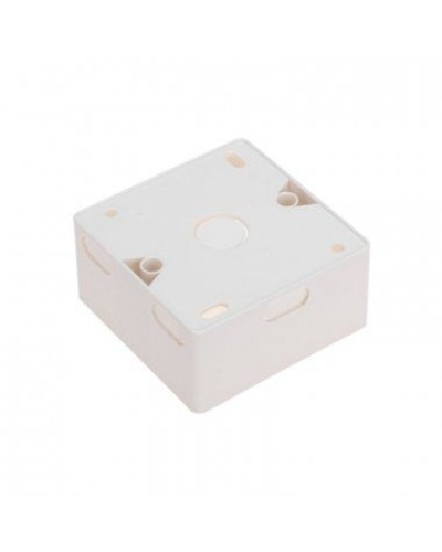 Короб накладной для лицевых панелей 80х80 под 2 модуля 45х22,5 Mosaic 03-0126 в Ногинске Распределительные коробки Pintop.ru