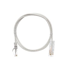 Шнур коммутационный 2хRJ45/8P8C F/UTP кат.5е (NMC-PC4SD55B-005-GY) NIKOMAX (0.5 м)