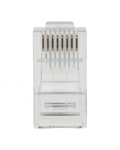 Коннектор (вилка) UTP кат.6 8P8C универсальная, 15U, 3 зубца, упак 100 шт Datarex DR-3003 в Ногинске Коннекторы Pintop.ru
