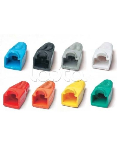 Колпачок изолирующий для разъемов RJ-45 Hyperline BOOT-GN-10 в Ногинске Коннекторы Pintop.ru