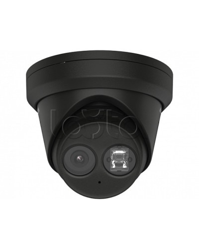 IP-камера видеонаблюдения купольная уличная Hikvision DS-2CD2383G2-IU(BLACK)(2.8mm) в Ногинске IP-камеры Pintop.ru