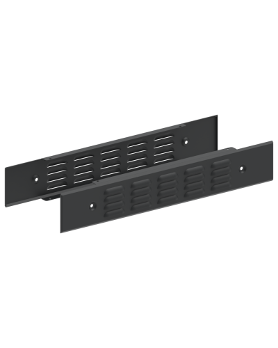 FORMAT Панель цоколя вентилируемая 100х600мм RAL7021 (2шт/компл) IEK (FO-00D-PCV-010-060-7021) в Ногинске Аксессуары для стоек и шкафов Pintop.ru