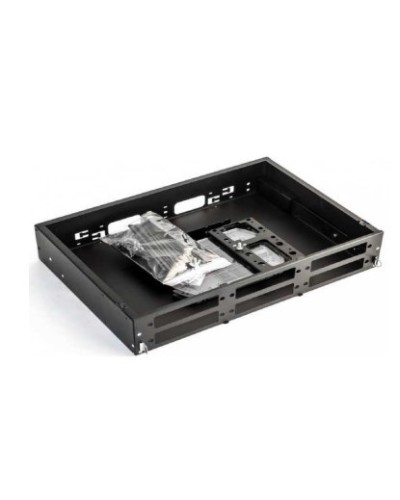 Бокс оптический универсальный 19 Hyperline FO-19V-2U-6xSLT-W130H30-48UN-BK в Ногинске Коммутационные изделия Pintop.ru